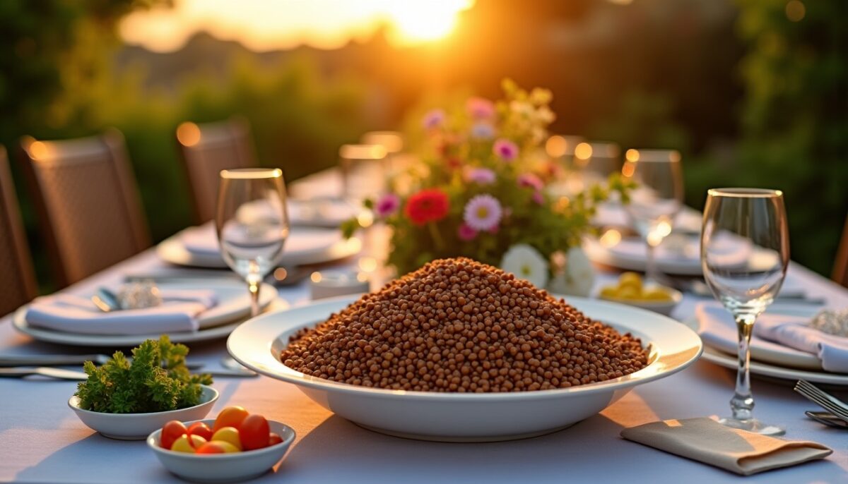 Quelle quantité de lentilles prévoir par convive ?